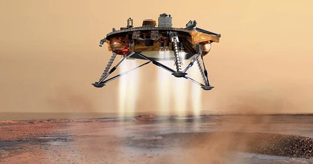 NASA&#039;nın Mars&#039;a gönderdiği InSight iniş yaptı