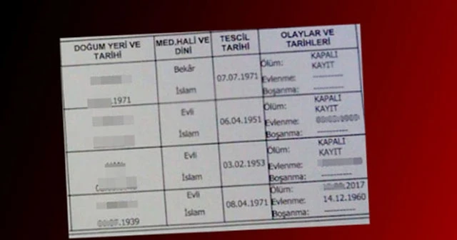 Nüfus müdürlüğünde hayatının şokunu yaşadı
