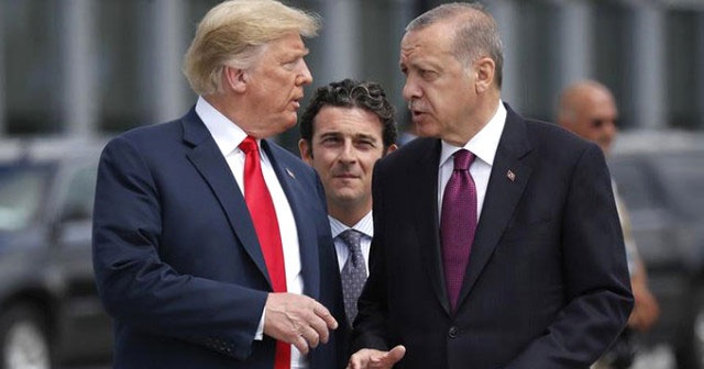 Son Dakika... Cumhurbaşkanı Erdoğan, Trump ile görüştü