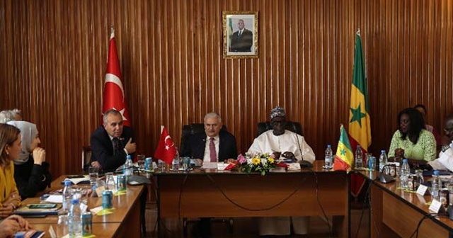 TBMM Başkanı Yıldırım Senegal&#039;de