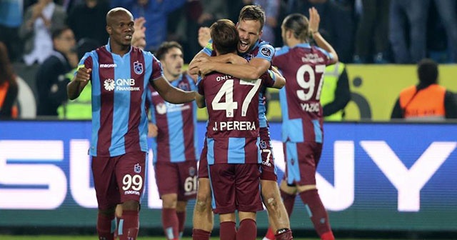 Trabzonspor, yabancı oyuncularıyla skor üretti