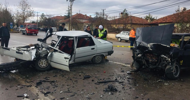 Yozgat'ta trafik kazası: 1 ölü, 4 yaralı