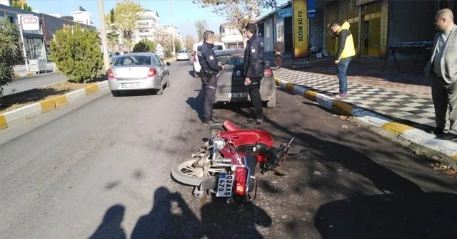Adıyaman’da motosiklet devrildi: 1 yaralı