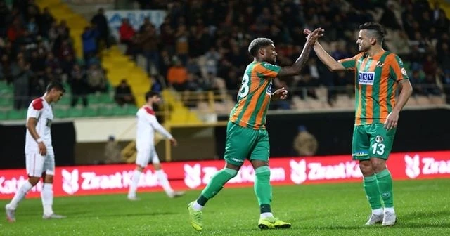 Alanyaspor gol oldu yağdı