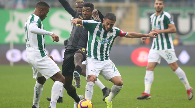 Bursaspor - Evkur Yeni Malatyaspor: 1-1