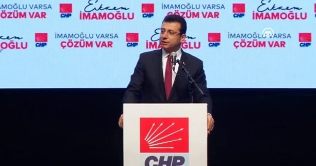 CHP, İmamoğlu&#039;nu resmen ilan etti