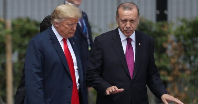 Cumhurbaşkanı Erdoğan, ABD Başkanı Trump ile görüştü