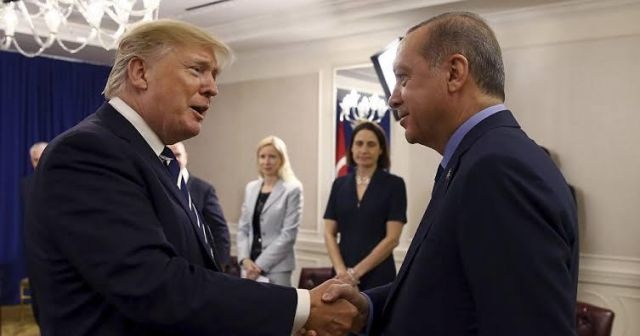 Cumhurbaşkanı Erdoğan ve Donald Trump görüştü