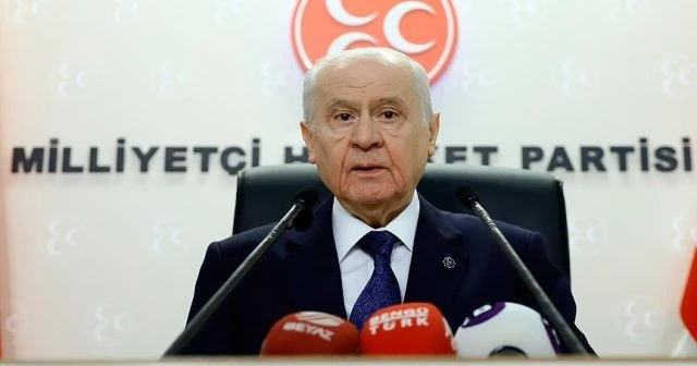 Devlet Bahçeli&#039;den önemli açıklamalar