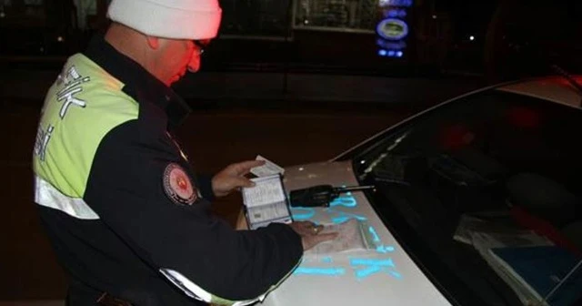 Drift yapanlara 20 bin lira para cezası kesildi
