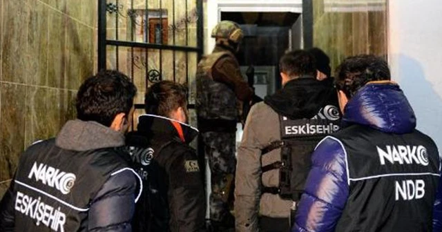 Eskişehir'de uyuşturucu operasyonu: 44 gözaltı