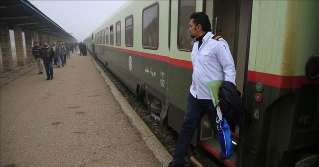 Felluce&#039;de 4 yıl sonra tren düdüğü yeniden duyuldu