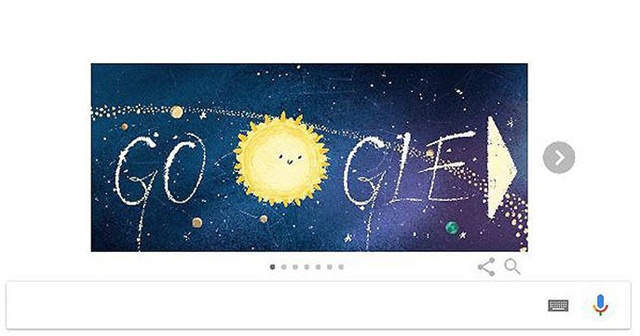 Google &#039;Geminid meteor yağmuru&#039;nu doodle ekranına taşıdı