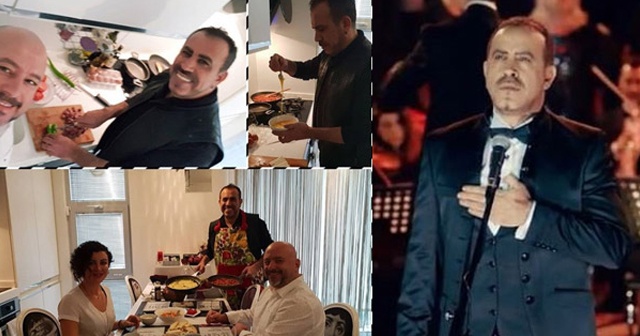 Haluk Levent &#039;evde kahvaltı&#039; sözünü tuttu