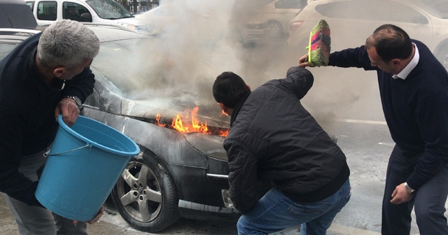 Herkes sokağa döküldü, korku dolu dakikalar