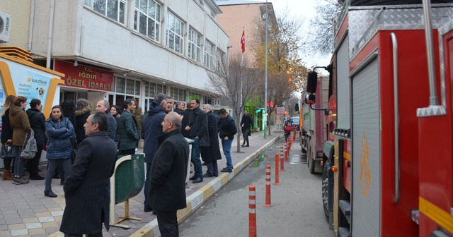 Iğdır’da yangın paniği