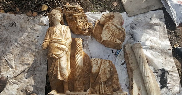 Isparta&#039;da 1600 yıllık Sidamara lahdi ele geçirildi