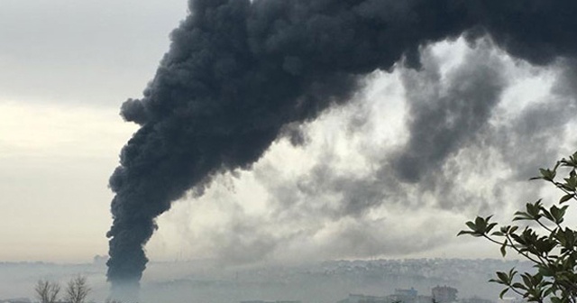 İstanbul&#039;da korkutan yangın