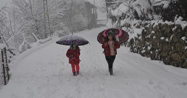 Kahramanmaraş’ta eğitime kar engeli: Hangi ilçelerde okullar tatil?