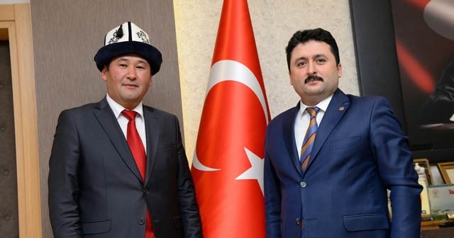 Kırgız heyeti Altıeylül’de