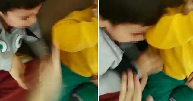 Kocasının terk etmesinin intikamını, iki oğlunu döverek aldı