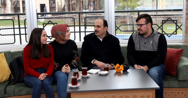 Konya&#039;da millet kıraathanesine yoğun ilgi