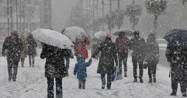 Meteoroloji'den kuvvetli kar yağışı uyarısı