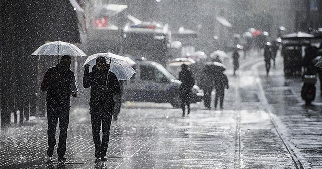 Meteorolojiden sağanak uyarısı