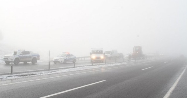 Meteorolojiden sis ve buzlanma uyarısı