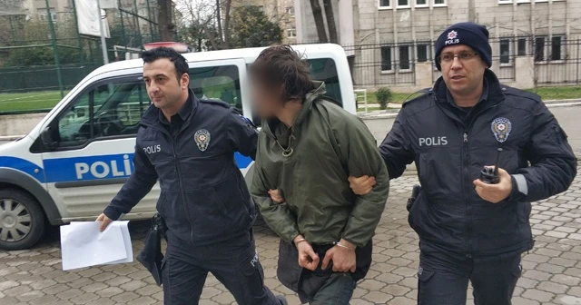Meyve suyu çalmaktan tutuklandı
