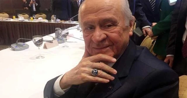 MHP Lideri Bahçeli çok merak edilen yüzüğünü anlattı