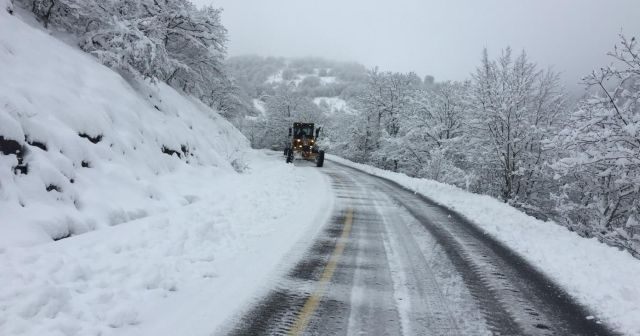 Ordu’da kar kalınlığı 25 cm