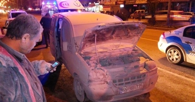 Samsun&#039;da Akaryakıt istasyonunda faciadan dönüldü!