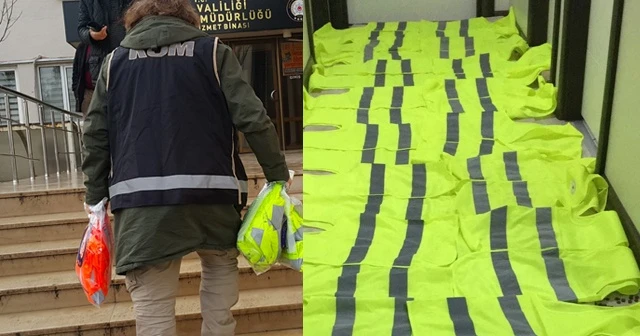 Sarı yelekleri 'Çevreciyim' diyerek savundu
