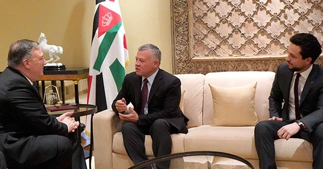 ABD Dışişleri Bakanı Pompeo, Ürdün Kralı ile görüştü