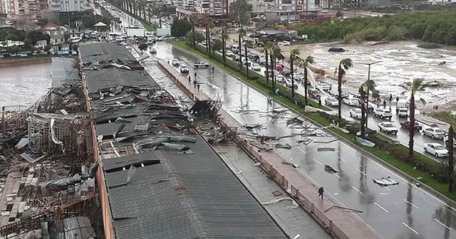 Antalya&#039;daki hortum felaketinde ölenlerin sayısı 2&#039;ye yükseldi