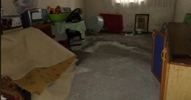 Asker uğurlamaya giden ailenin evini su bastı