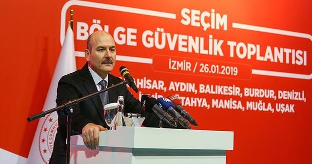 Bakan Soylu&#039;dan seçim güvenliği açıklaması