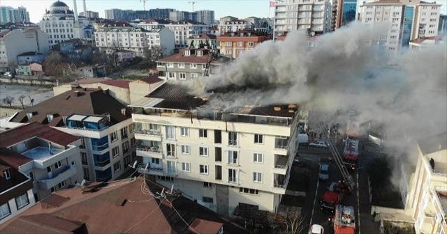 Beylikdüzü&#039;nde yangın