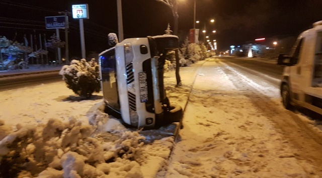 Çorum&#039;da kaza: 3 yaralı