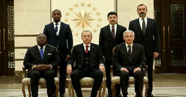 Cumhurbaşkanı Erdoğan, Ekvator Ginesi Büyükelçisini kabul etti