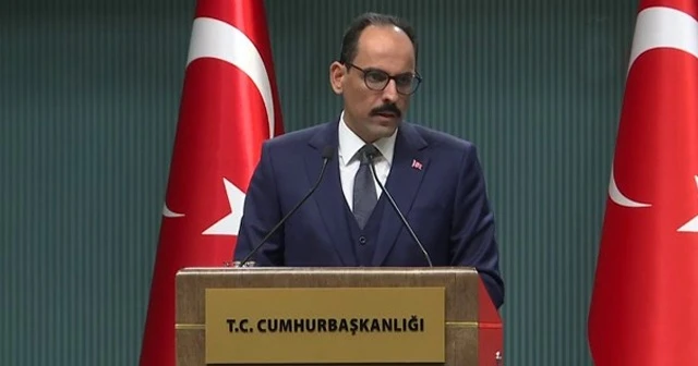 Cumhurbaşkanlığı Sözcüsü Kalın: Bolton'a iki dosya verdim