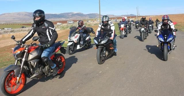 Doğu Türkistan’da yaşanan zulümlere motosikletli tepki