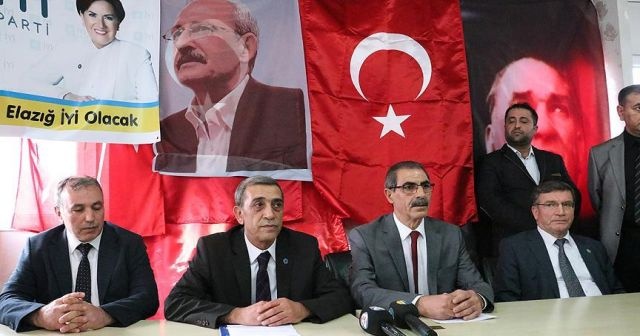 Elazığ&#039;da CHP ve İYİ Parti&#039;nin seçim ittifakı