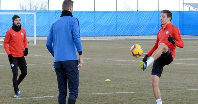 Erzurumspor taktik çalıştı