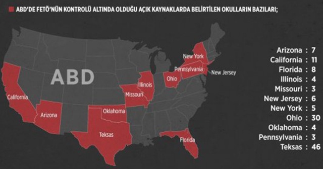 FORBES&#039;ten ABD&#039;ye FETÖ eleştirisi! İşte FETÖ&#039;nün ABD&#039;deki beyin yıkama merkezleri