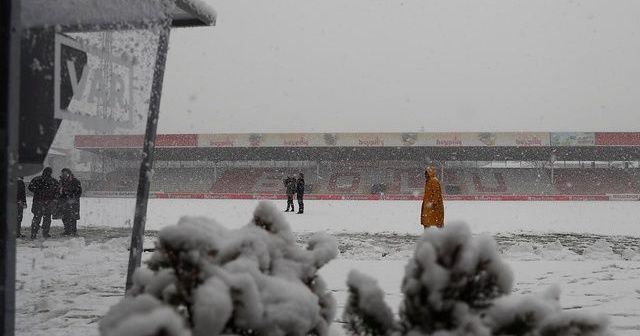 Galatasaray’a Bolu’da kar şoku! Boluspor Galatasaray maçı ertelendi mi?