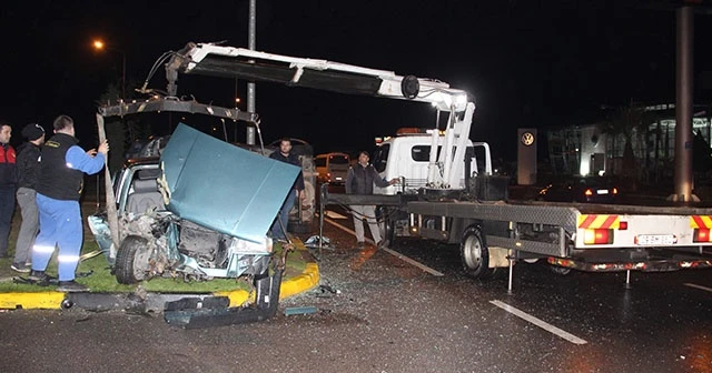 Hurdaya dönen araçlardan sağ çıktılar