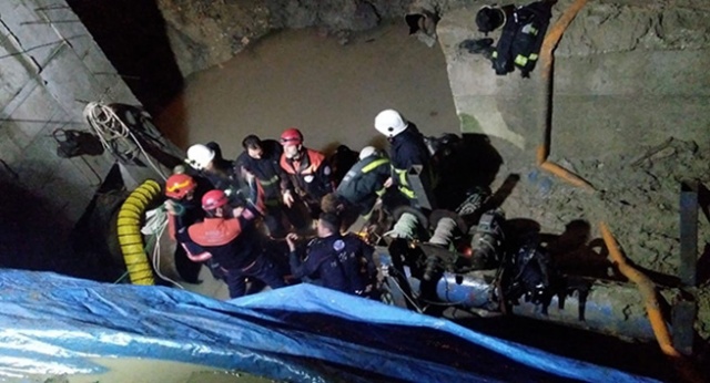 İki kardeşi ecel 1 metre çapındaki boruda yakaladı