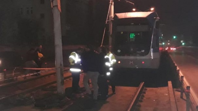 İstanbul&#039;da tramvay seferlerinde aksama